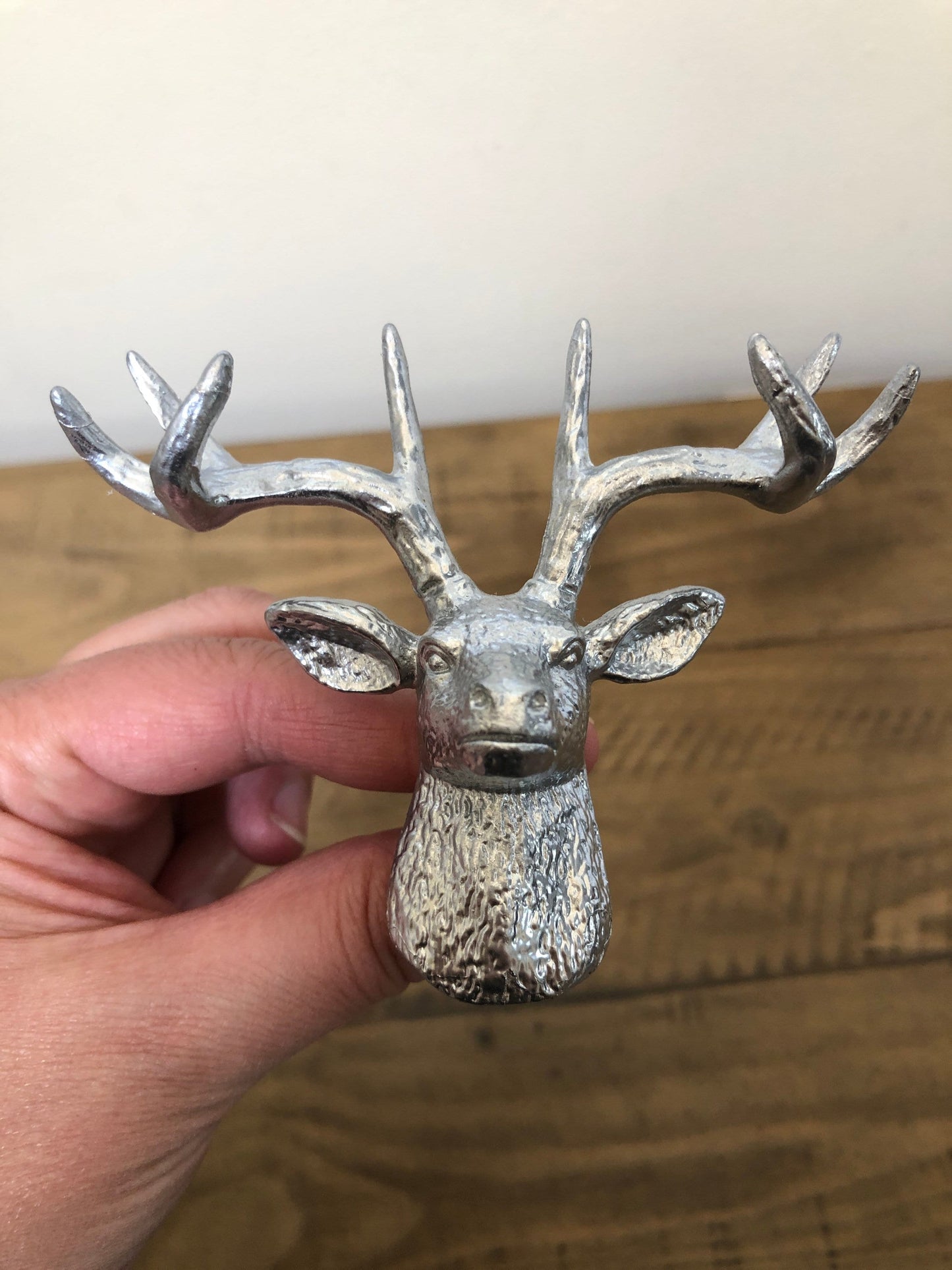 Deer metal Knobs/Deer Metal Knobs/pick COLOR/Antler Drawer Pull/Deer Metal Cabinet Knob/Drawer Pulls Drawer Knobs Cabinet Knobs