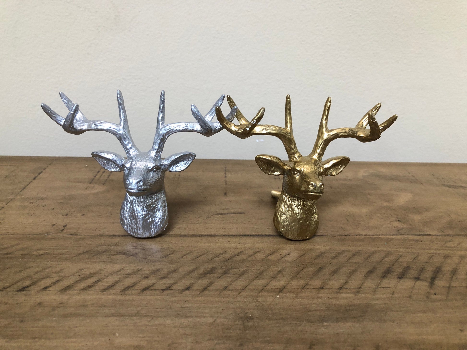 SALE/Deer metal Knobs/Deer Metal Knobs/pick COLOR/Shabby chic knobs/Deer Metal Cabinet Knob/Drawer Pulls Drawer Knobs Cabinet Knobs