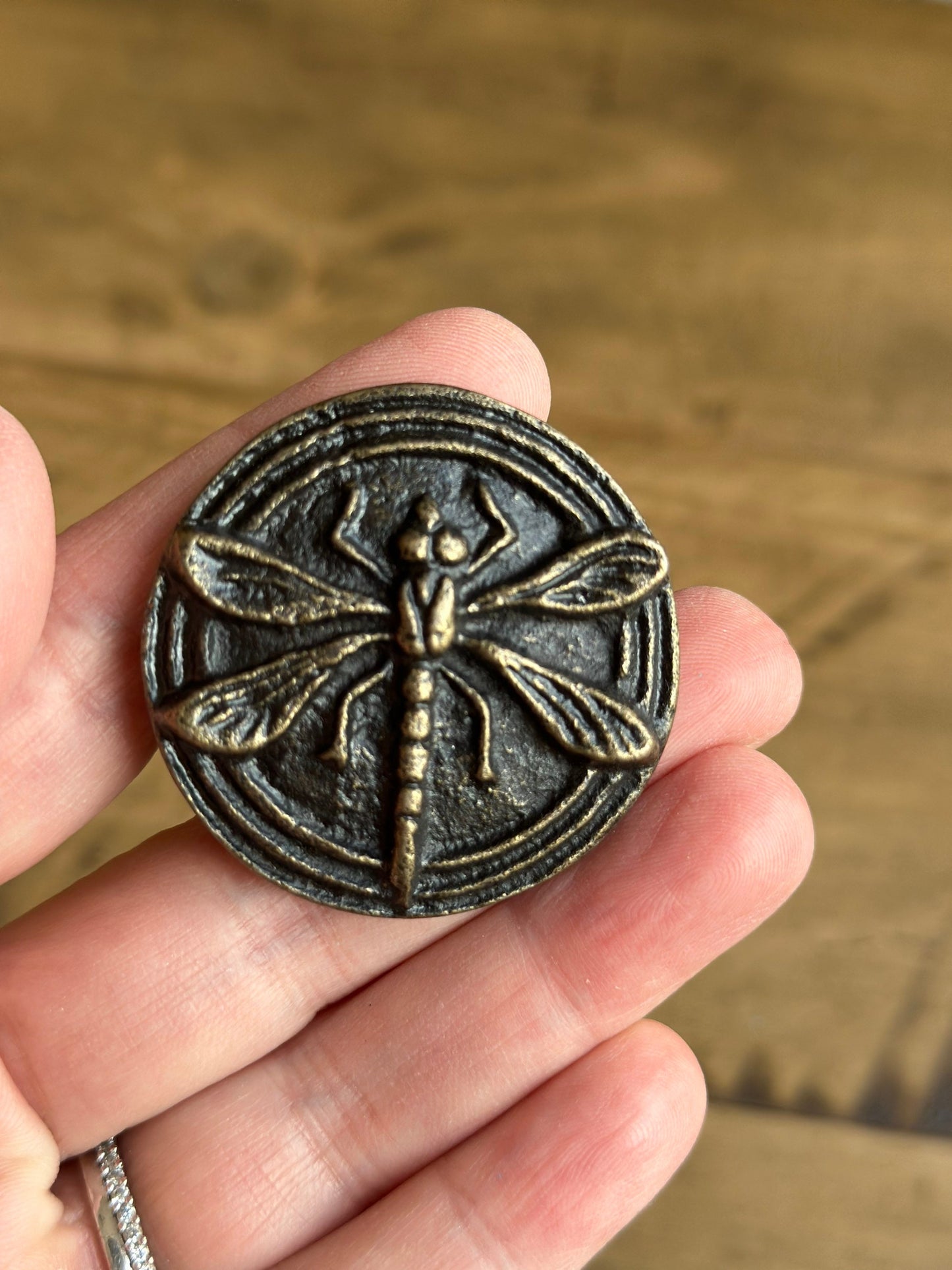 Sale/DRAGONFLY Metal Cabinet Knob/Metal dragonfly knob/ round knob/PICK COLOR knob/Metal Bronze Knob Dresser Cabinet Drawer Pull