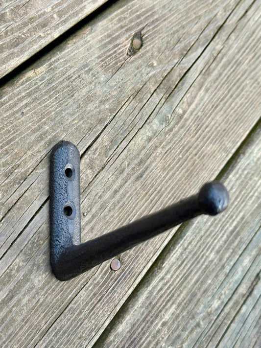 L shaped hook/Metal wall hook/Pick color/ Rustic metal hooks/ Vintage hook/ cabin/ Industrial Hook/metal wall hook/mud room