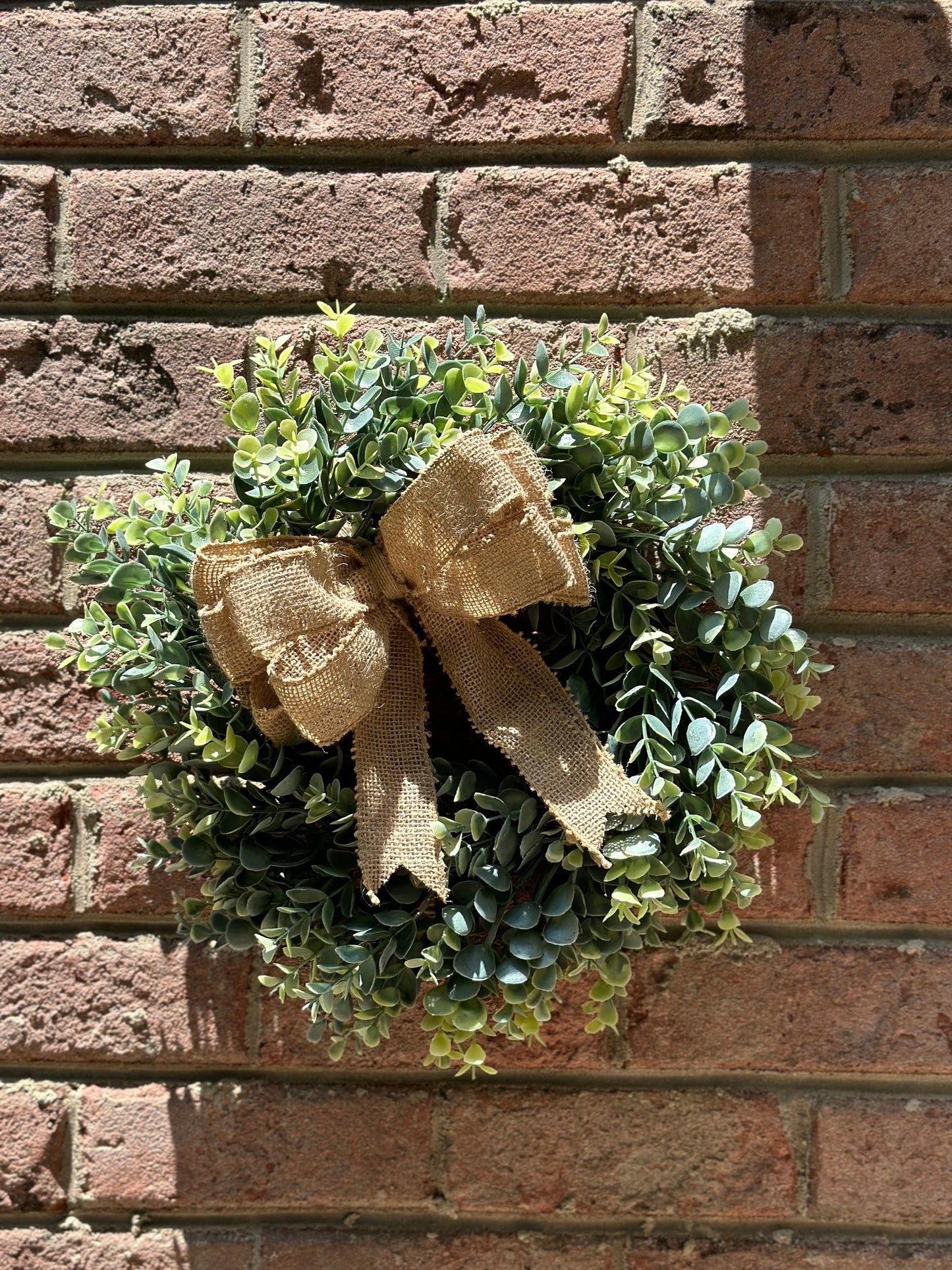 Eucalyptus Wreath, Wreath, Farmhouse Wreath, Green Wreath, Wreaths, Faux Eucalyptus Wreath, Door Wreath, wedding table