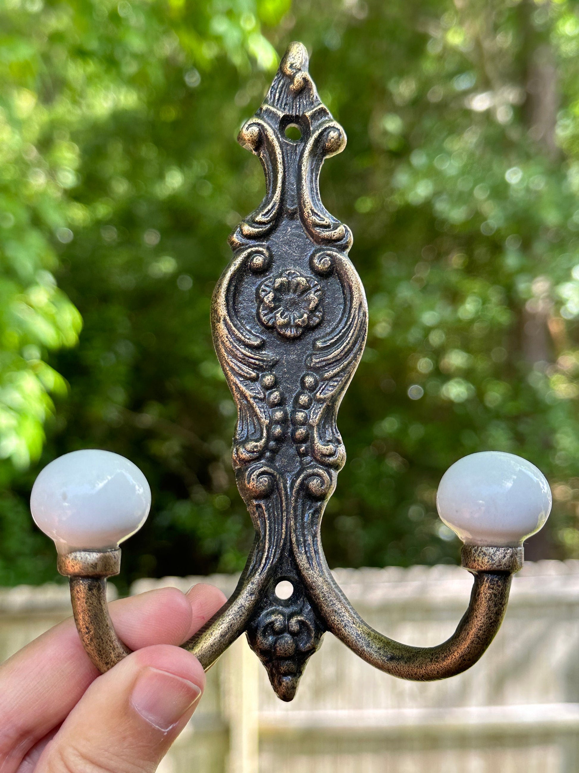 Antique bronze Mudroom hook, Bathroom towel hook, Towel Wall Hook, Farmhouse Hook, Coat Hook, Farmhouse Towel Hook, double hook