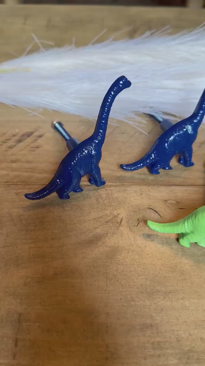 Dinosaur furniture knobs, Knobs for kids furniture, dinosaur knobs, pick color