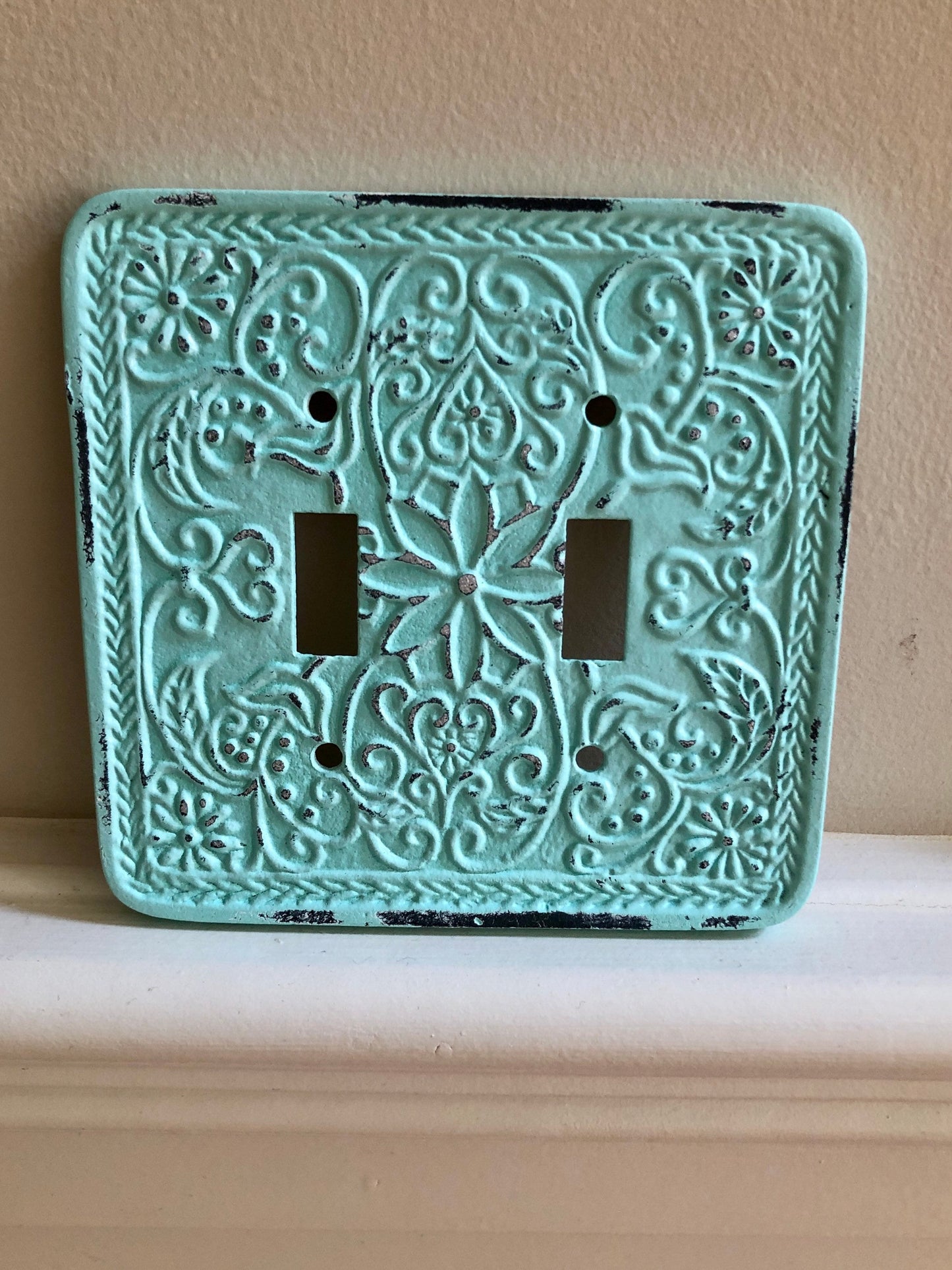 SALE/Metal Double Light Switch Cover/single light switch cover/Nursery/Bedroom/Light Switch Plate/Pick color/Outlet Cover/